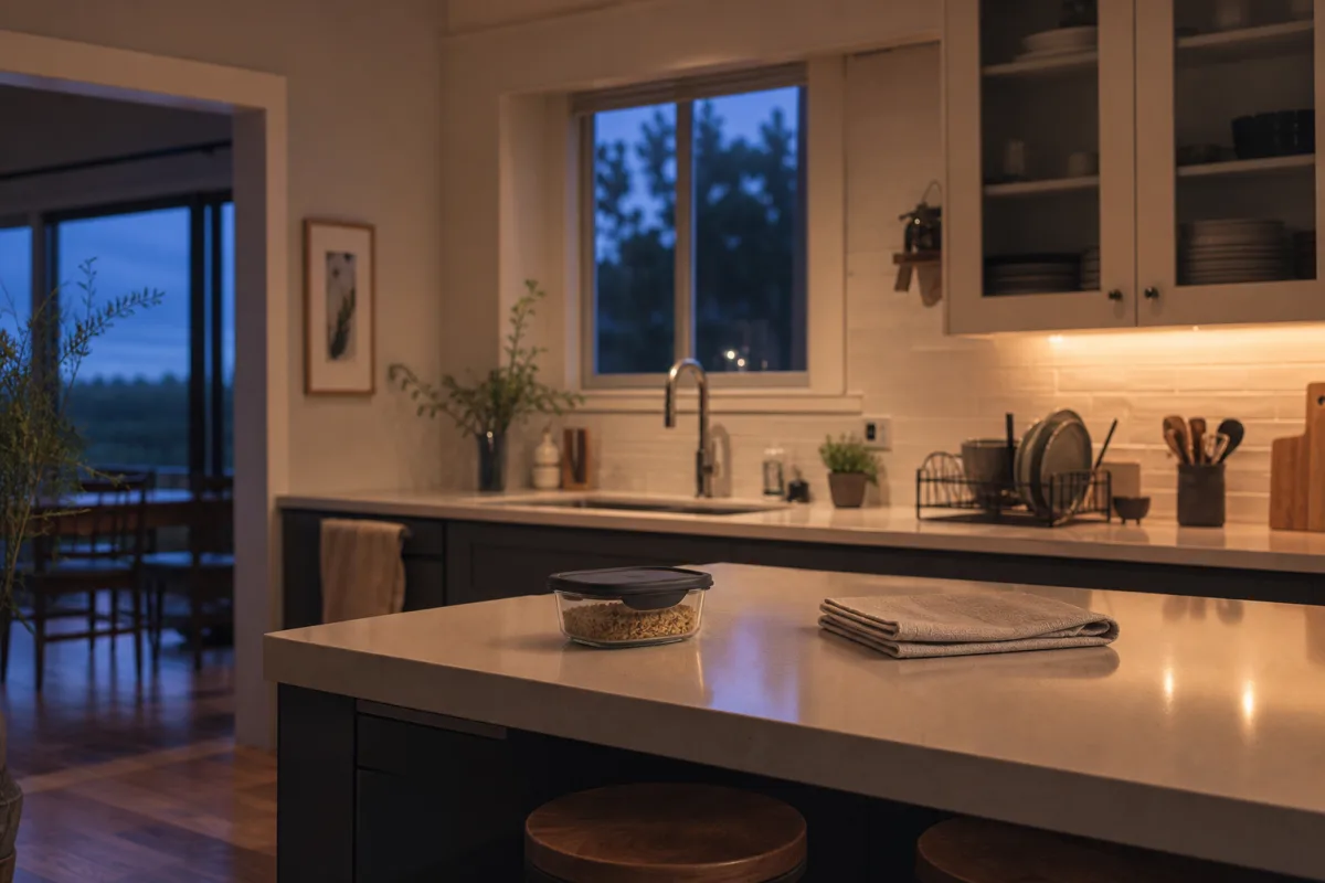 The Ten-Minute Kitchen Closing Routine That Makes Mornings Easier